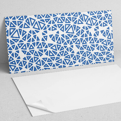 Panou decorativ perete dreptunghiular Motiv triunghi geometric