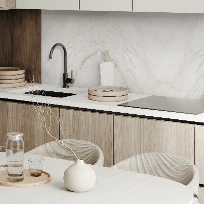 Panou decorativ bucatarie Model elegant de marmură