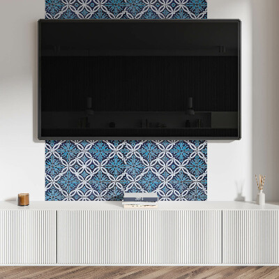 Panou decorativ bucatarie Model de forme cu motiv floral
