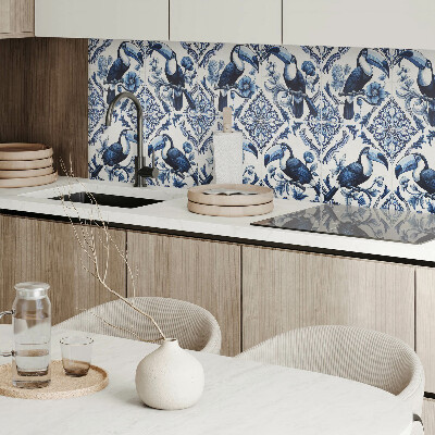 Panou decorativ bucatarie Tucan pe plăci decorative