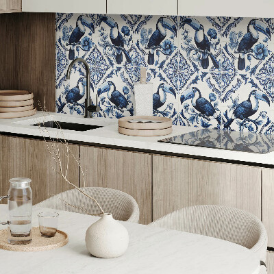 Panou decorativ bucatarie Tucan pe plăci decorative