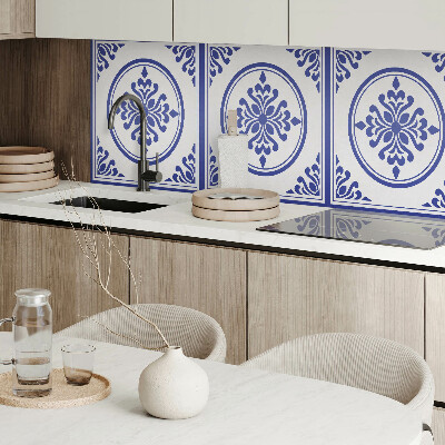 Panou decorativ dreptunghiular Motiv rotund cu accente florale