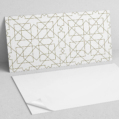 Panou decorativ bucatarie Motiv linii geometrice abstracte