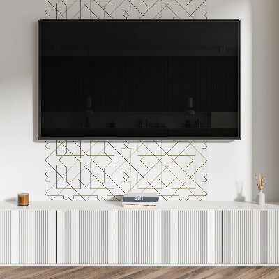 Panou decorativ bucatarie Motiv linii geometrice abstracte