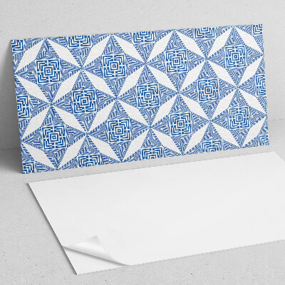 Panou decorativ dreptunghiular Model de grilă în forme geometrice