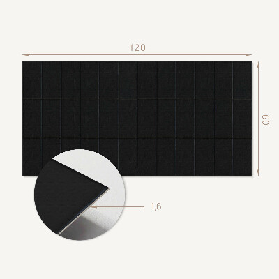 Panou decorativ perete dreptunghiular Motiv dreptunghiular geometric