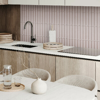 Panou decorativ dreptunghiular Model cu dungi paralele