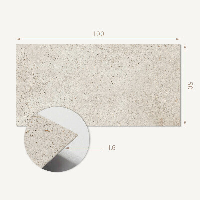 Panou decorativ dreptunghiular Structură de piatră
