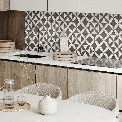 Panou decorativ perete dreptunghiular Motiv geometric într-un stil abstract