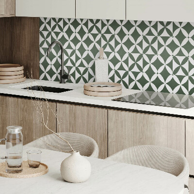 Panou decorativ dreptunghiular Model geometric de tablă de ?ah