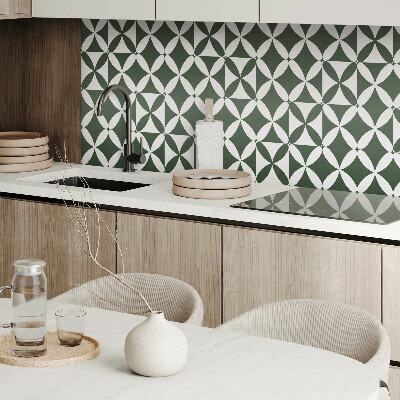 Panou decorativ dreptunghiular Model geometric de tablă de ?ah