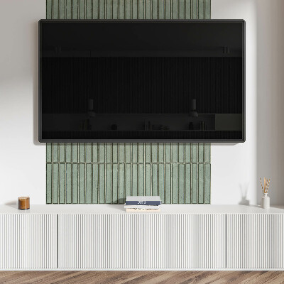 Panou decorativ bucatarie Placi patrate moderne