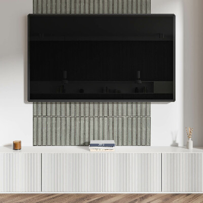 Panou decorativ perete dreptunghiular Module dreptunghiulare într-un model de grilă