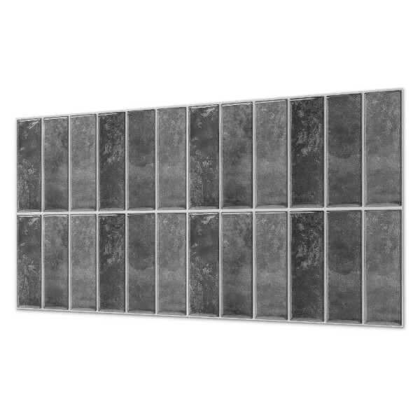 Panou decorativ perete dreptunghiular Model geometric modern