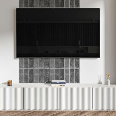 Panou decorativ perete dreptunghiular Model geometric modern