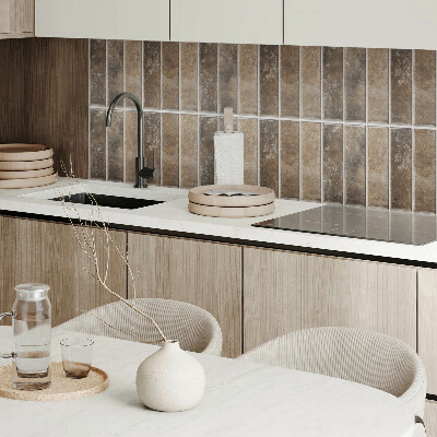 Panou decorativ dreptunghiular Placi cu dungi verticale