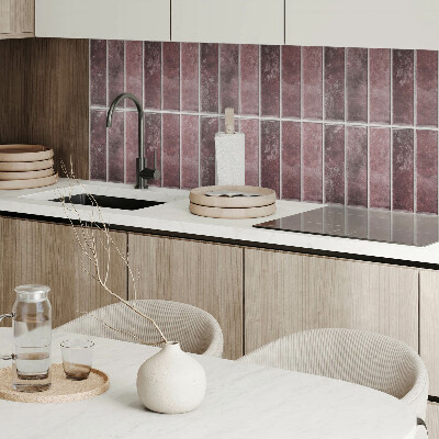 Panou decorativ dreptunghiular Dungi verticale mozaice