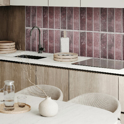 Panou decorativ dreptunghiular Dungi verticale mozaice