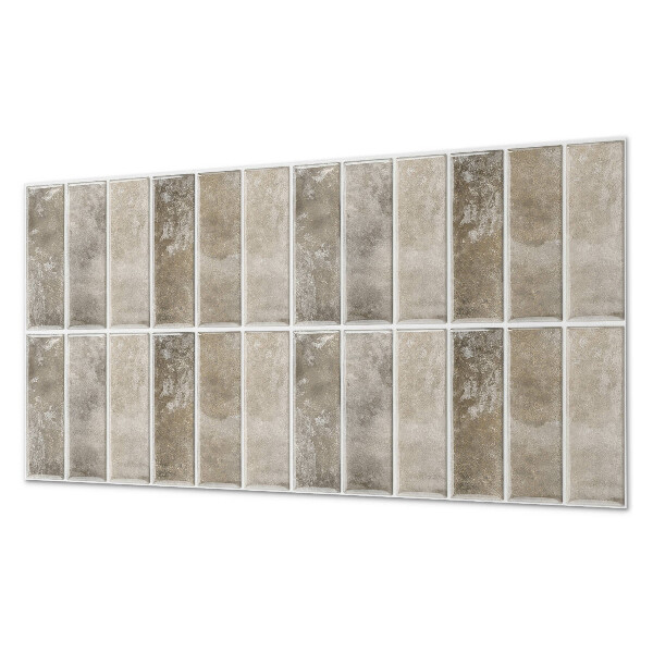 Panou decorativ bucatarie Placi geometrice