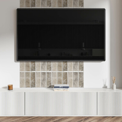 Panou decorativ bucatarie Placi geometrice