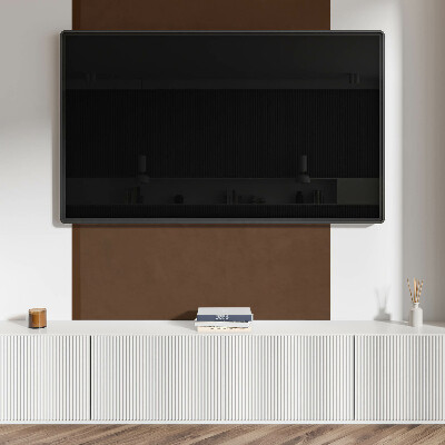 Panou decorativ perete dreptunghiular Accent maro