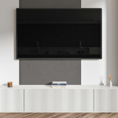 Panou decorativ dreptunghiular Ton de gri într-un stil minimalist