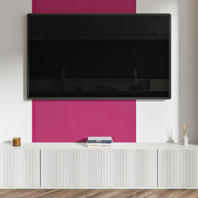 Panou decorativ perete dreptunghiular Accent roz
