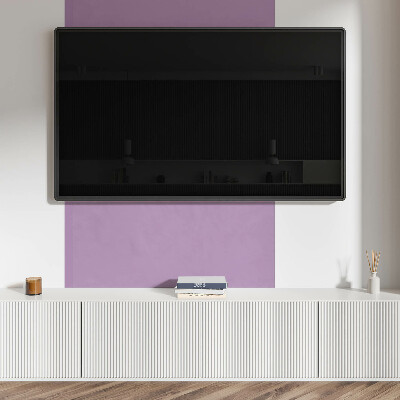 Panou decorativ perete dreptunghiular Farmecul violet deschis