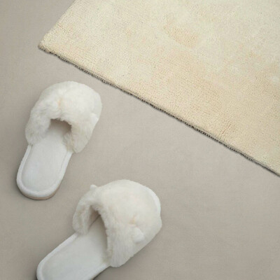 Panou decorativ perete dreptunghiular Crema usoara