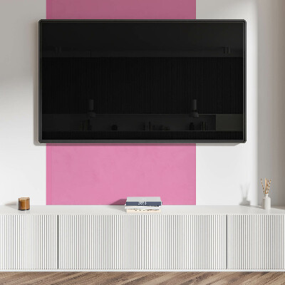 Panou decorativ dreptunghiular Accent roz pastel