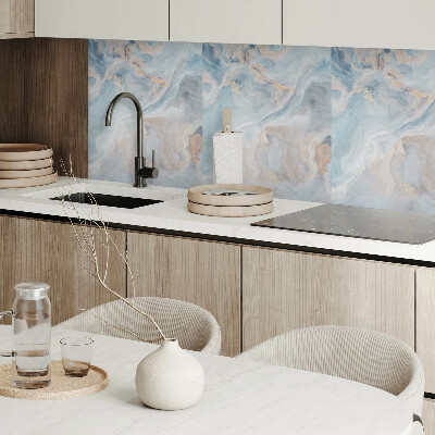 Panou decorativ pătrat Un model ondulat într-o versiune modernă