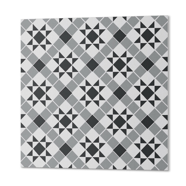 Panou decorativ pătrat Forme geometrice cu stele