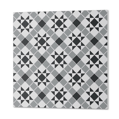 Panou decorativ pătrat Forme geometrice cu stele