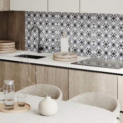 Panou decorativ pătrat Forme geometrice cu stele