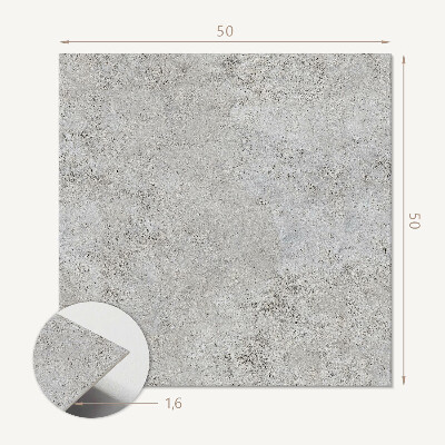 Panou decorativ bucatarie pătrat Textura grafică de beton