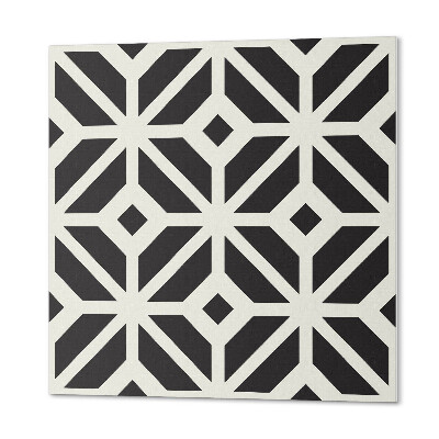 Panou decorativ bucatarie pătrat Geometrie romb într-o versiune modernă