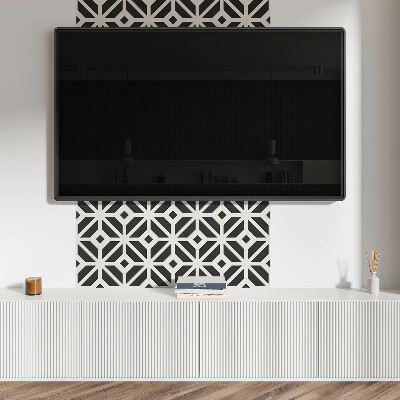 Panou decorativ bucatarie pătrat Geometrie romb într-o versiune modernă