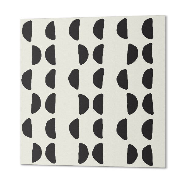 Panou decorativ pătrat Design semilună în formă abstractă