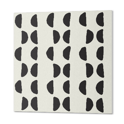 Panou decorativ pătrat Design semilună în formă abstractă