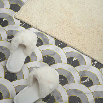 Panou decorativ bucatarie pătrat Arcuri ondulate elegante într-o versiune modernă