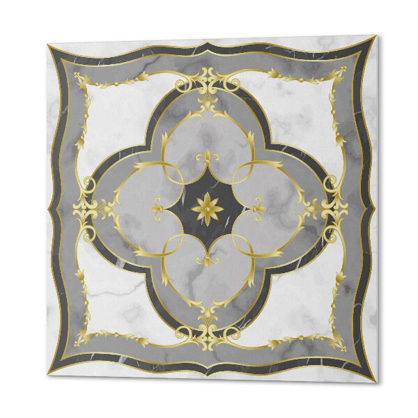 Panou decorativ bucatarie pătrat Design rafinat cu decoratiuni bogate