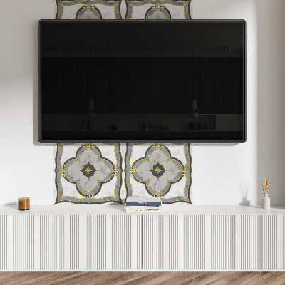 Panou decorativ bucatarie pătrat Design rafinat cu decoratiuni bogate