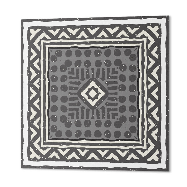 Panou decorativ bucatarie pătrat Forme în rame geometrice