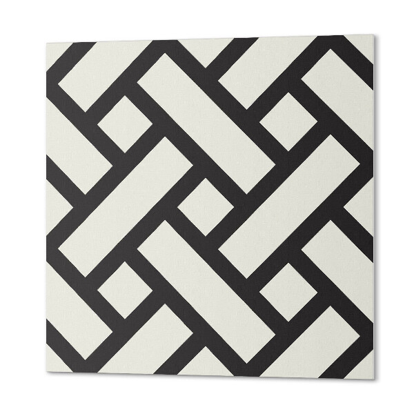 Panou decorativ pătrat O încurcătură de forme geometrice