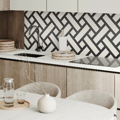 Panou decorativ pătrat O încurcătură de forme geometrice