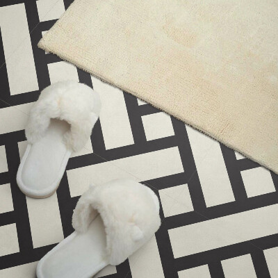 Panou decorativ pătrat O încurcătură de forme geometrice