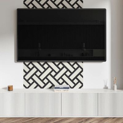 Panou decorativ pătrat O încurcătură de forme geometrice