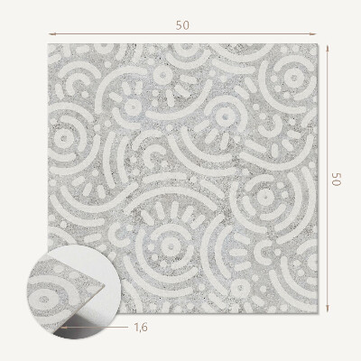 Panou decorativ pătrat Linii de stil abstract