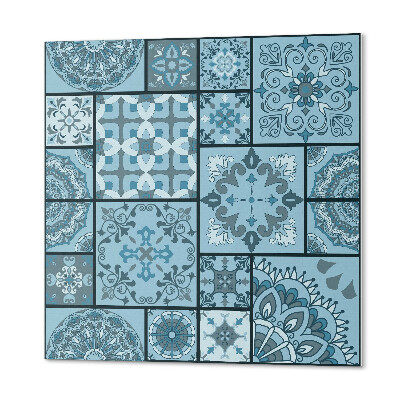 Panou decorativ pătrat Modele geometrice în mozaic