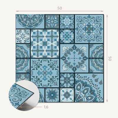 Panou decorativ pătrat Modele geometrice în mozaic